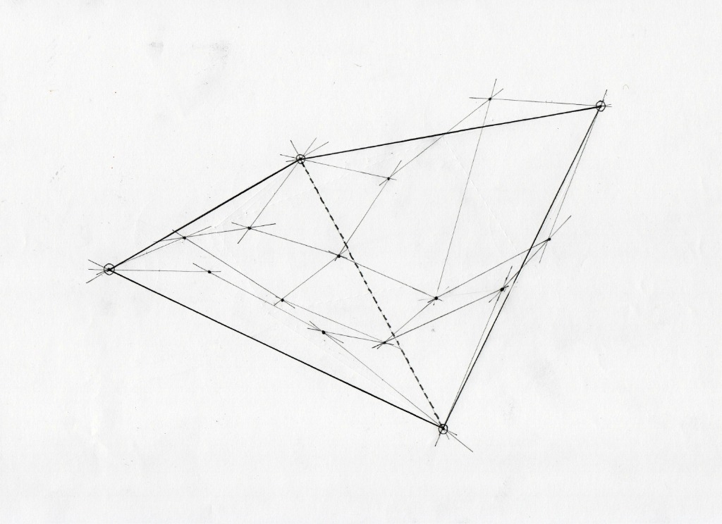 Plate 1: Coarse spatial frame and diagonal rule
